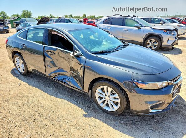 1G1ZE5ST5HF286281 2017 CHEVROLET MALIBU Черный Передняя правая четверть