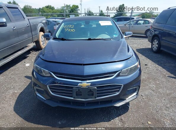 1G1ZE5ST6GF184079 2016 CHEVROLET MALIBU Blue Vista del cuadro de instrumentos