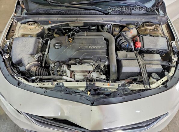 1G1ZE5ST6GF217968 2016 CHEVROLET MALIBU Cream Вид задньої частини салону
