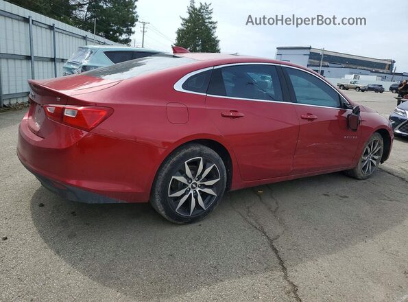1G1ZE5ST7GF173446 2016 CHEVROLET MALIBU Red Tył prawy