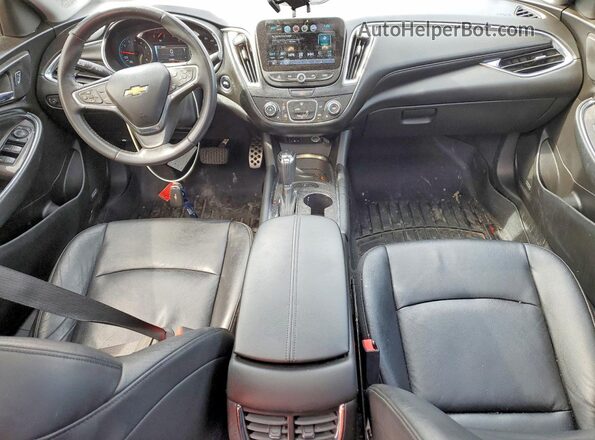 1G1ZE5ST7GF173446 2016 CHEVROLET MALIBU Red Widok deski rozdzielczej