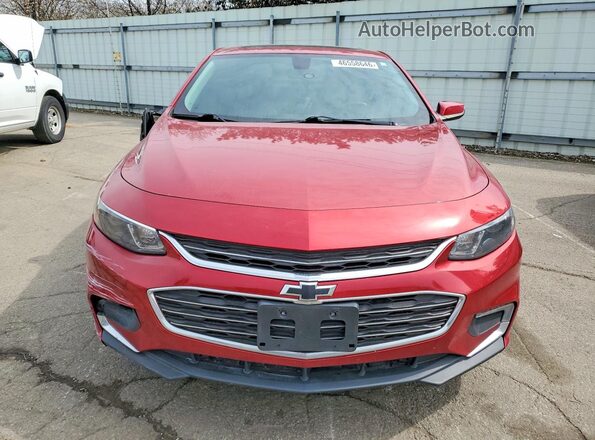 1G1ZE5ST7GF173446 2016 CHEVROLET MALIBU Red Widok z przodu