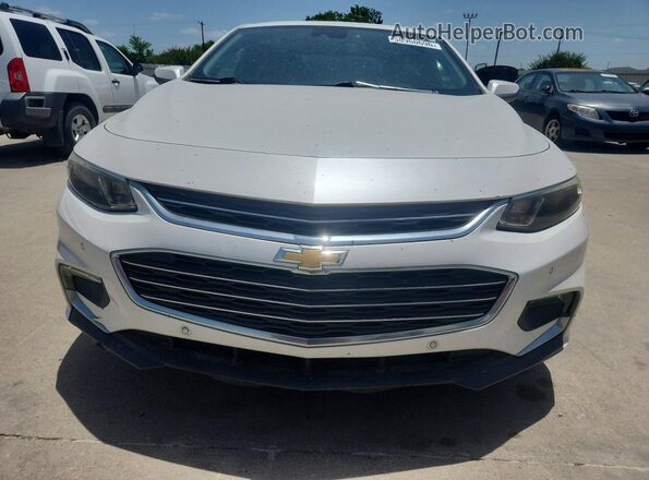 1G1ZE5ST7GF182731 2016 CHEVROLET MALIBU Белый Вид спереди