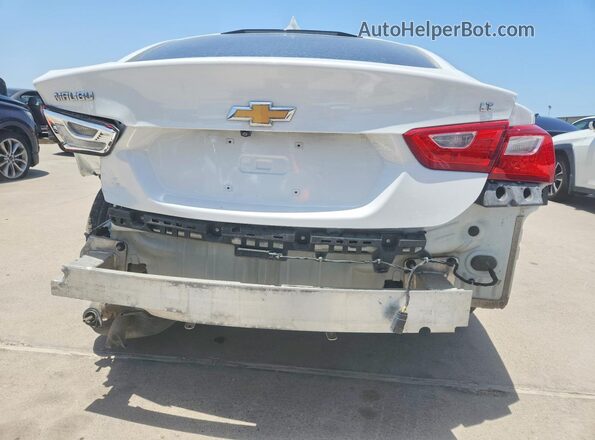 1G1ZE5ST7GF182731 2016 CHEVROLET MALIBU Белый Вид сзади