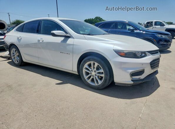 1G1ZE5ST7GF182731 2016 CHEVROLET MALIBU Белый Передняя правая четверть