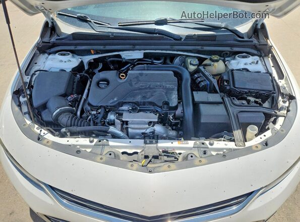 1G1ZE5ST7GF182731 2016 CHEVROLET MALIBU Белый Вид задней части салона