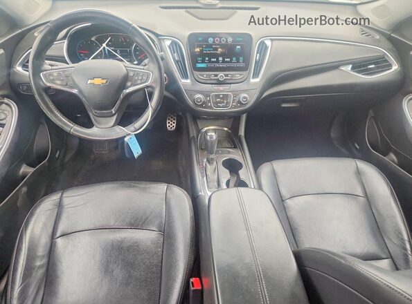 1G1ZE5ST7GF226324 2016 CHEVROLET MALIBU Silver Вид панелі приладів