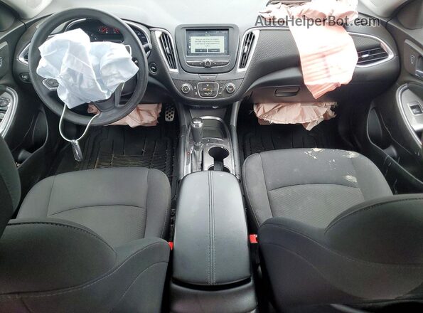 1G1ZE5ST7GF310336 2016 CHEVROLET MALIBU Black წინა პანელის ხედი