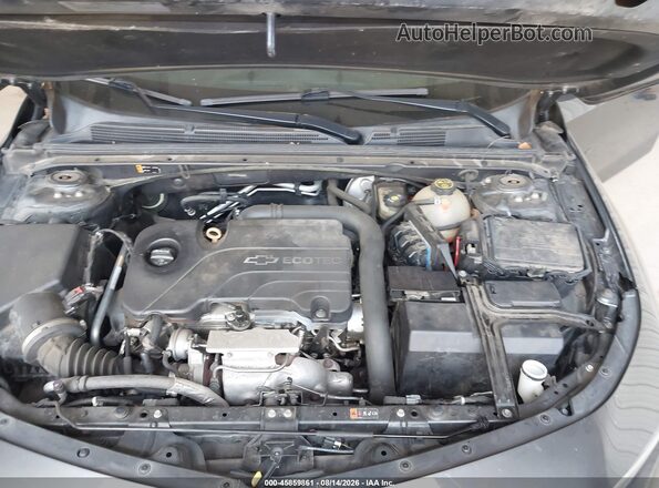1G1ZE5ST7GF314659 2016 CHEVROLET MALIBU Gray უკანა ხედი