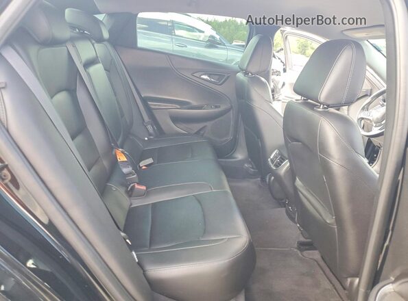 1G1ZE5ST7HF206009 2017 CHEVROLET MALIBU Black Вид задніх сидінь
