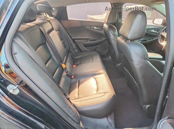 1G1ZE5ST7HF232495 2017 CHEVROLET MALIBU Black Vista de los asientos traseros