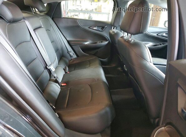 1G1ZE5ST7HF238538 2017 CHEVROLET MALIBU Black Вид задніх сидінь