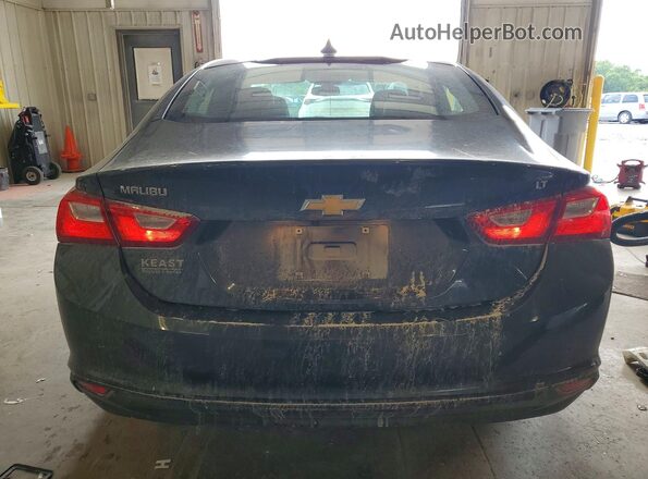 1G1ZE5ST7HF238538 2017 CHEVROLET MALIBU Black Вид ззаду