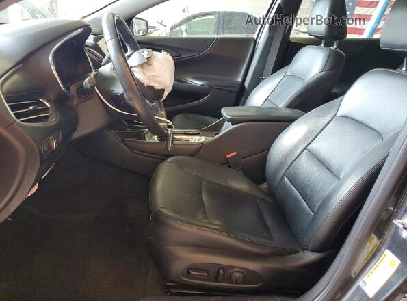 1G1ZE5ST7HF238538 2017 CHEVROLET MALIBU Black Вид салону спереду