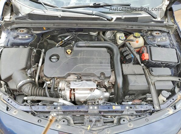 1G1ZE5ST8GF183774 2016 CHEVROLET MALIBU Blue Вид задньої частини салону