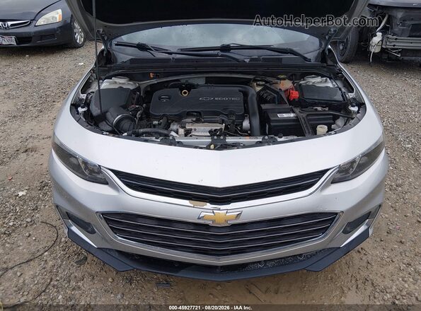 1G1ZE5ST8GF190482 2016 CHEVROLET MALIBU Silver Rear view