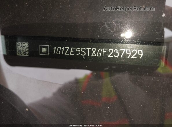 1G1ZE5ST8GF237929 2016 CHEVROLET MALIBU Gray Engine compartment view