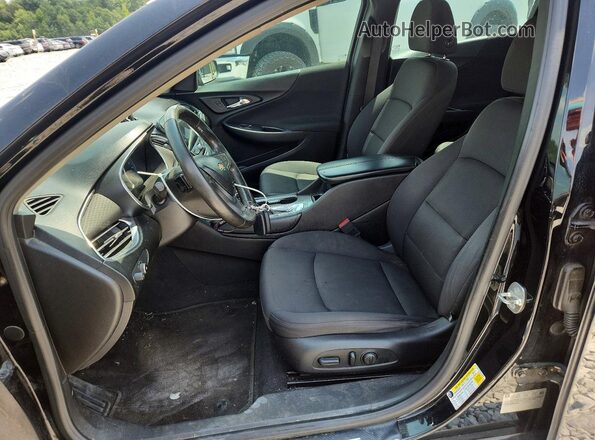 1G1ZE5ST8GF249448 2016 CHEVROLET MALIBU Черный Вид салона спереди