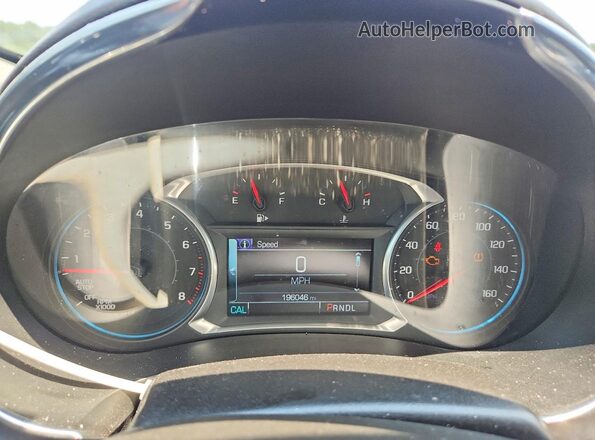 1G1ZE5ST8GF249448 2016 CHEVROLET MALIBU Черный Вид щитка приборов