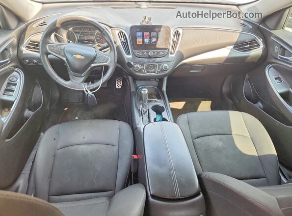 1G1ZE5ST8GF249448 2016 CHEVROLET MALIBU Черный Вид панели приборов