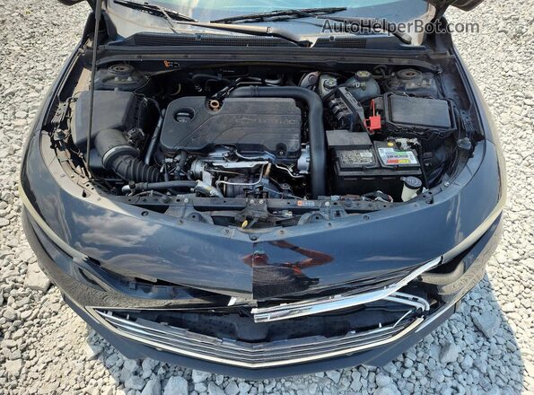1G1ZE5ST8GF249448 2016 CHEVROLET MALIBU Черный Вид задней части салона