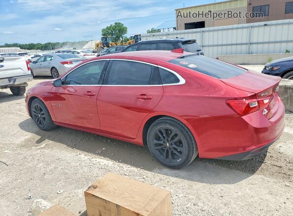 1G1ZE5ST8GF327940 2016 CHEVROLET MALIBU Red Rear left