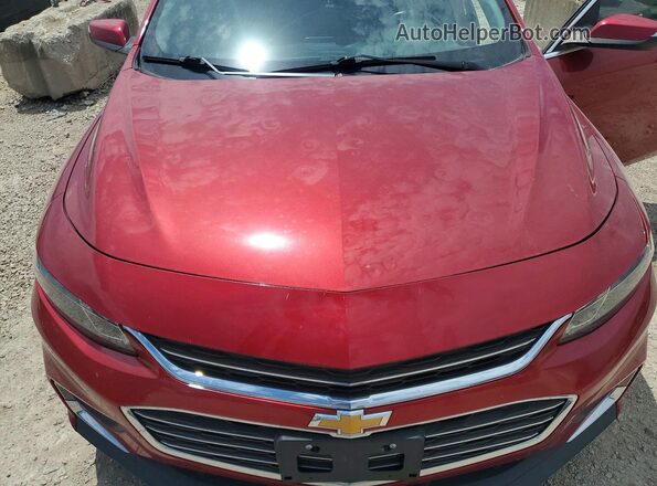 1G1ZE5ST8GF327940 2016 CHEVROLET MALIBU Red Rear interior view