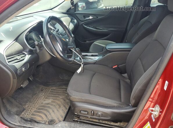 1G1ZE5ST8GF327940 2016 CHEVROLET MALIBU Red Front interior view