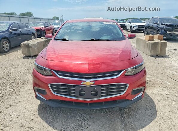 1G1ZE5ST8GF327940 2016 CHEVROLET MALIBU Red Front view
