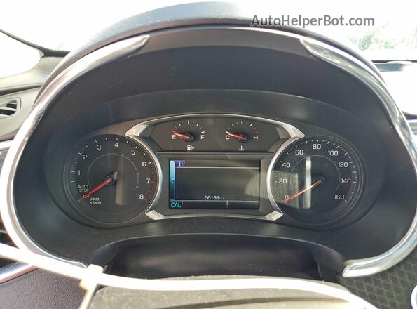 1G1ZE5ST8HF239116 2017 CHEVROLET MALIBU Белый Вид щитка приборов