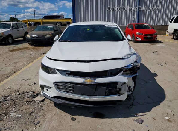 1G1ZE5ST8HF239116 2017 CHEVROLET MALIBU Белый Вид спереди