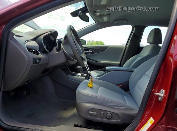1G1ZE5ST8HF241867 2017 CHEVROLET MALIBU Красный Вид салона спереди