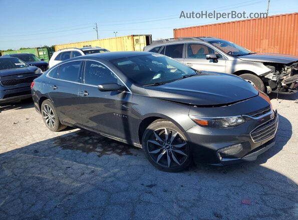 1G1ZE5ST8HF284525 2017 CHEVROLET MALIBU Gray წინა მარჯვენა