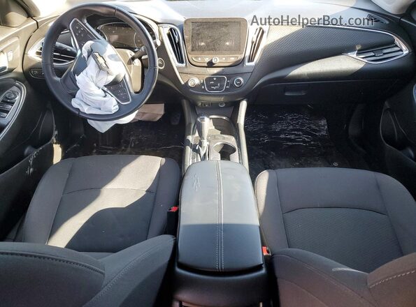1G1ZE5ST8HF284525 2017 CHEVROLET MALIBU Gray წინა პანელის ხედი
