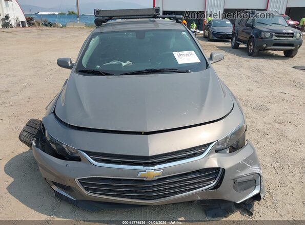 1G1ZE5ST8HF293306 2017 CHEVROLET MALIBU Silver Vista interior trasera
