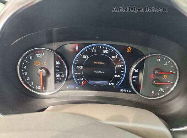 1G1ZE5ST8RF238436 2024 CHEVROLET MALIBU Tan Instrument cluster view