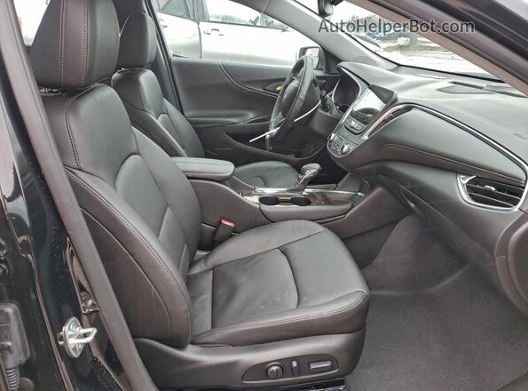 1G1ZE5ST8SF135538 2025 CHEVROLET MALIBU Black Вид салону спереду