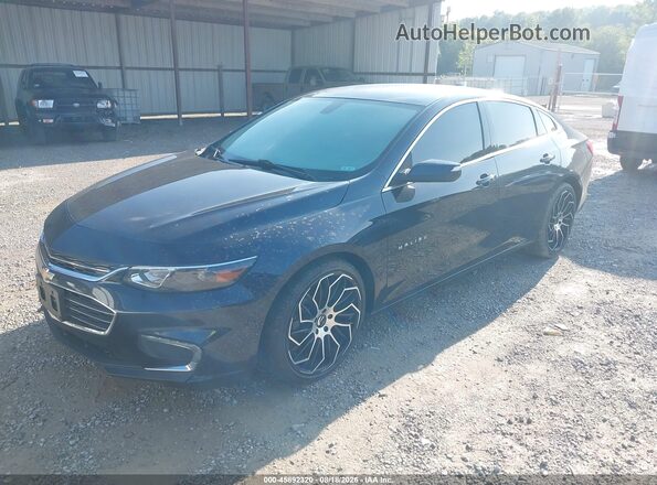 1G1ZE5ST9GF184092 2016 CHEVROLET MALIBU Синий Передняя левая четверть