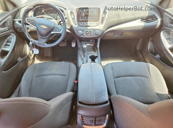 1G1ZE5ST9GF217527 2016 CHEVROLET MALIBU Burgundy Вид панелі приладів