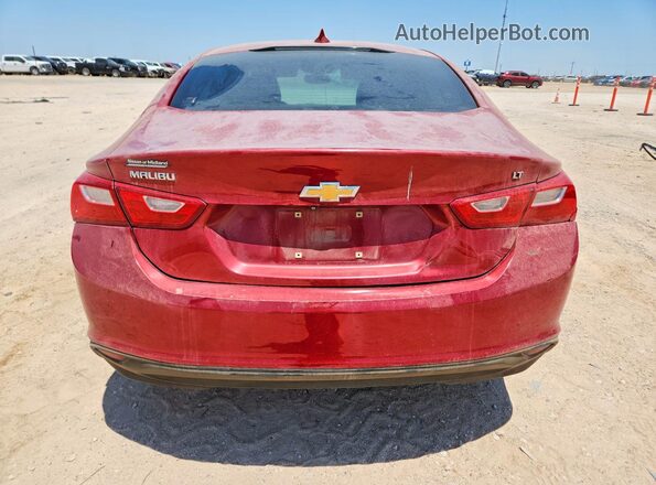 1G1ZE5ST9GF217527 2016 CHEVROLET MALIBU Burgundy Вид ззаду
