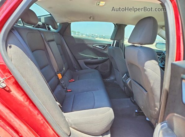 1G1ZE5ST9GF217527 2016 CHEVROLET MALIBU Burgundy Вид задніх сидінь