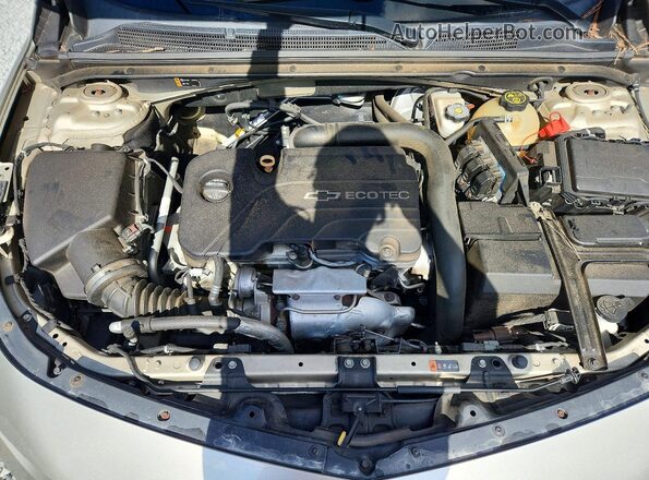 1G1ZE5ST9GF264802 2016 CHEVROLET MALIBU Бежевый Вид задней части салона