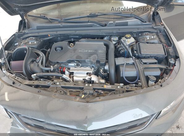 1G1ZE5ST9HF289085 2017 CHEVROLET MALIBU Серый Вид сзади