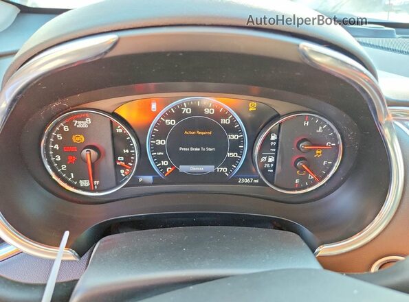 1G1ZE5ST9RF218759 2024 CHEVROLET MALIBU Silver Widok zestawu wskaźników