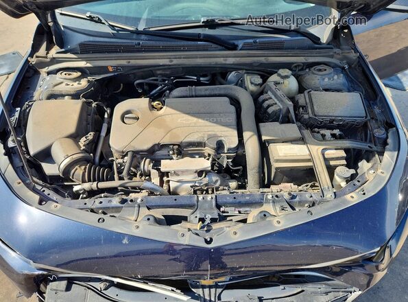 1G1ZE5STXGF171013 2016 CHEVROLET MALIBU Blue Rear interior view