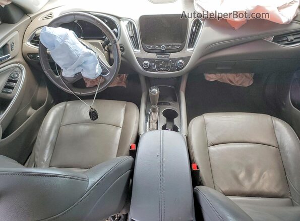 1G1ZE5STXGF210604 2016 CHEVROLET MALIBU White წინა პანელის ხედი