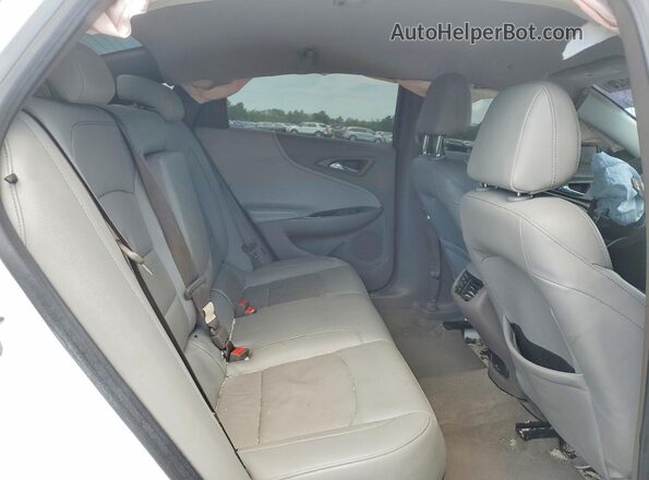 1G1ZE5STXGF210604 2016 CHEVROLET MALIBU White უკანა სავარძლების ხედი