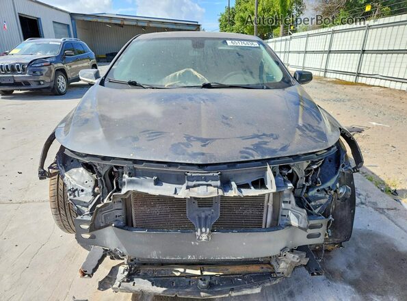 1G1ZE5STXGF287196 2016 CHEVROLET MALIBU Gray Вид ззаду