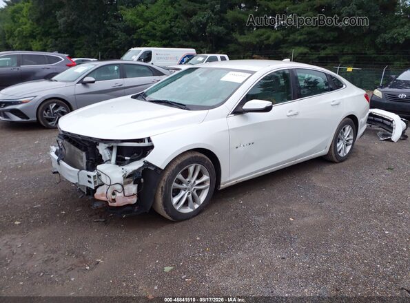 1G1ZE5STXGF290602 2016 CHEVROLET MALIBU Белый Передняя левая четверть