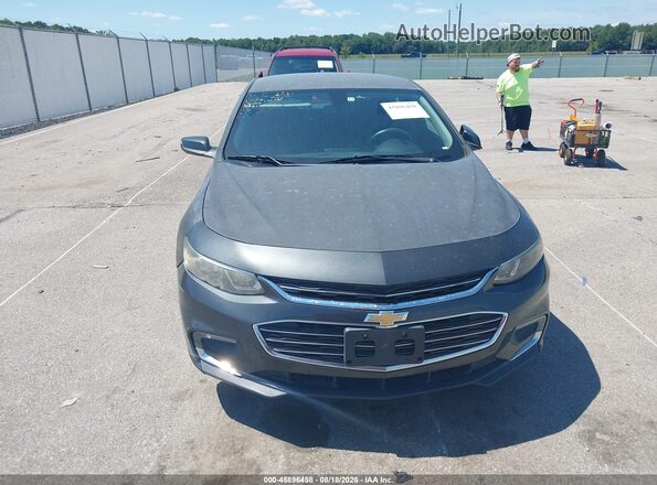 1G1ZE5STXGF296979 2016 CHEVROLET MALIBU Gray Widok zestawu wskaźników